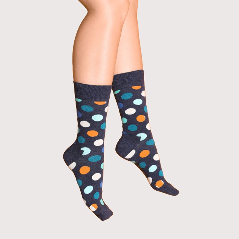 Women's Patterned Crew Socks